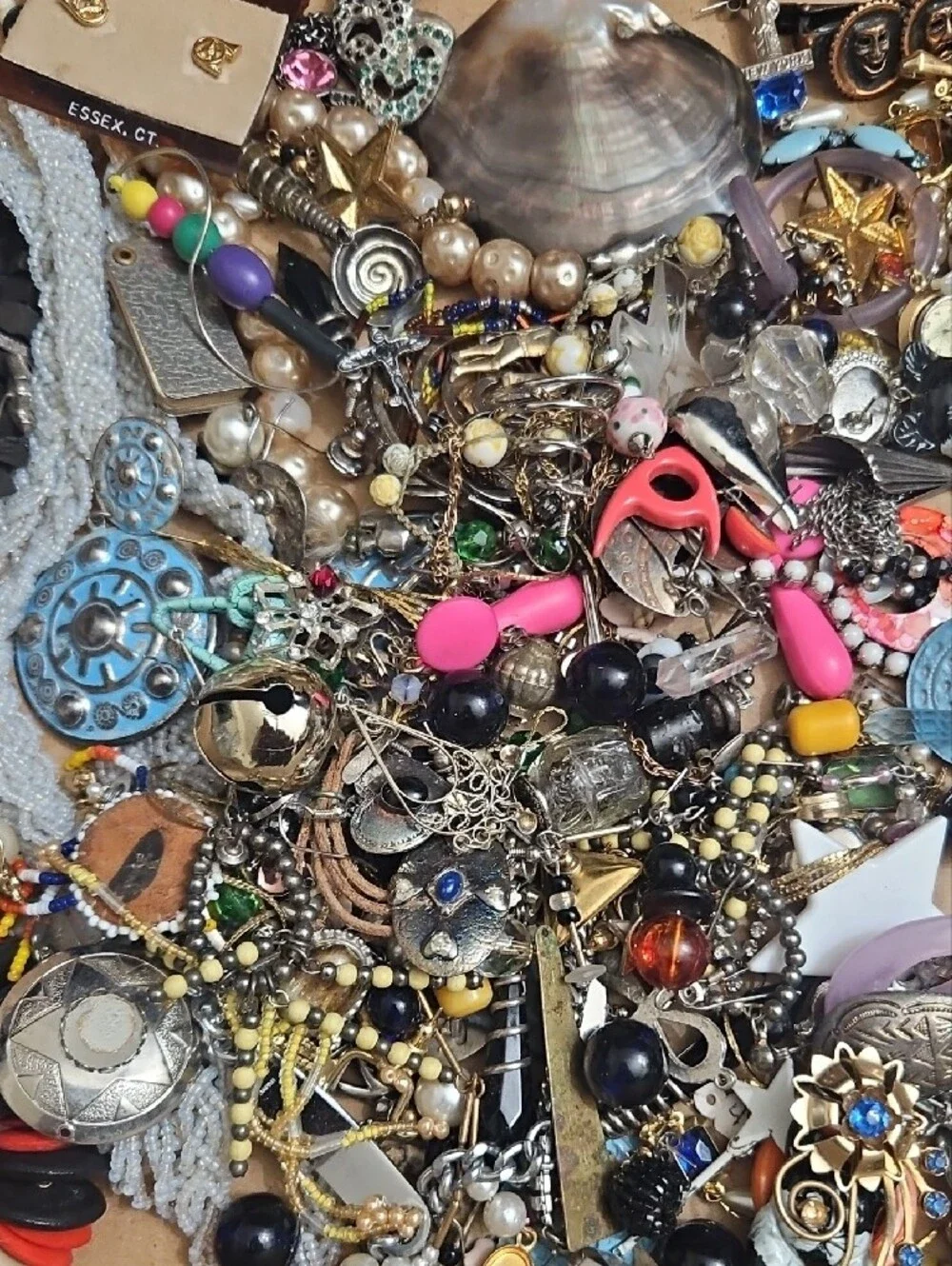 Bundola sorted jewelry for jewelry making over two pounds